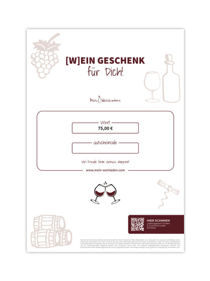 Geschenkgutschein | DIN A4