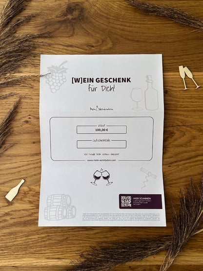 Geschenkgutschein | DIN A4