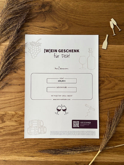 Geschenkgutschein | DIN A4