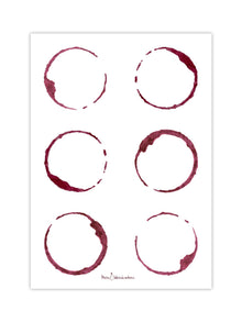 Weinglas Unterlage Rouge Produktabbildung