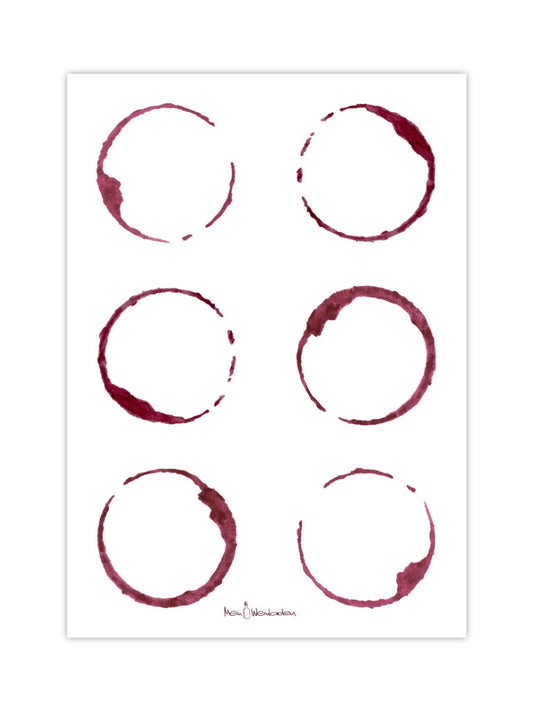 Weinglas Unterlage Rouge Produktabbildung