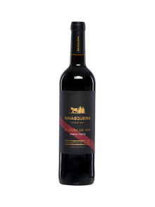 Ravasqueira Selecao do Ano Rotwein Flaschenabbildung