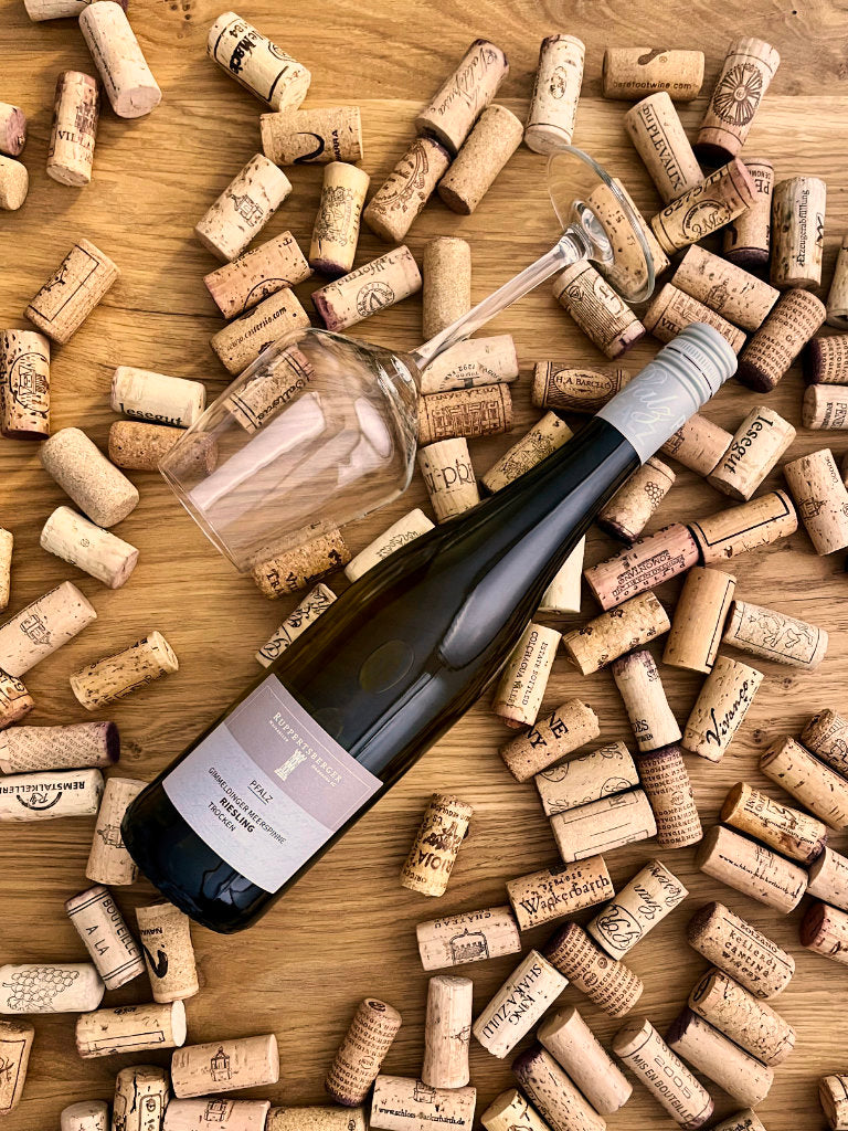 Ruppertsberger Gimmeldinger Meerspinne Riesling Kabinett Weißwein Trocken Pfalz Deutschland Bild 1