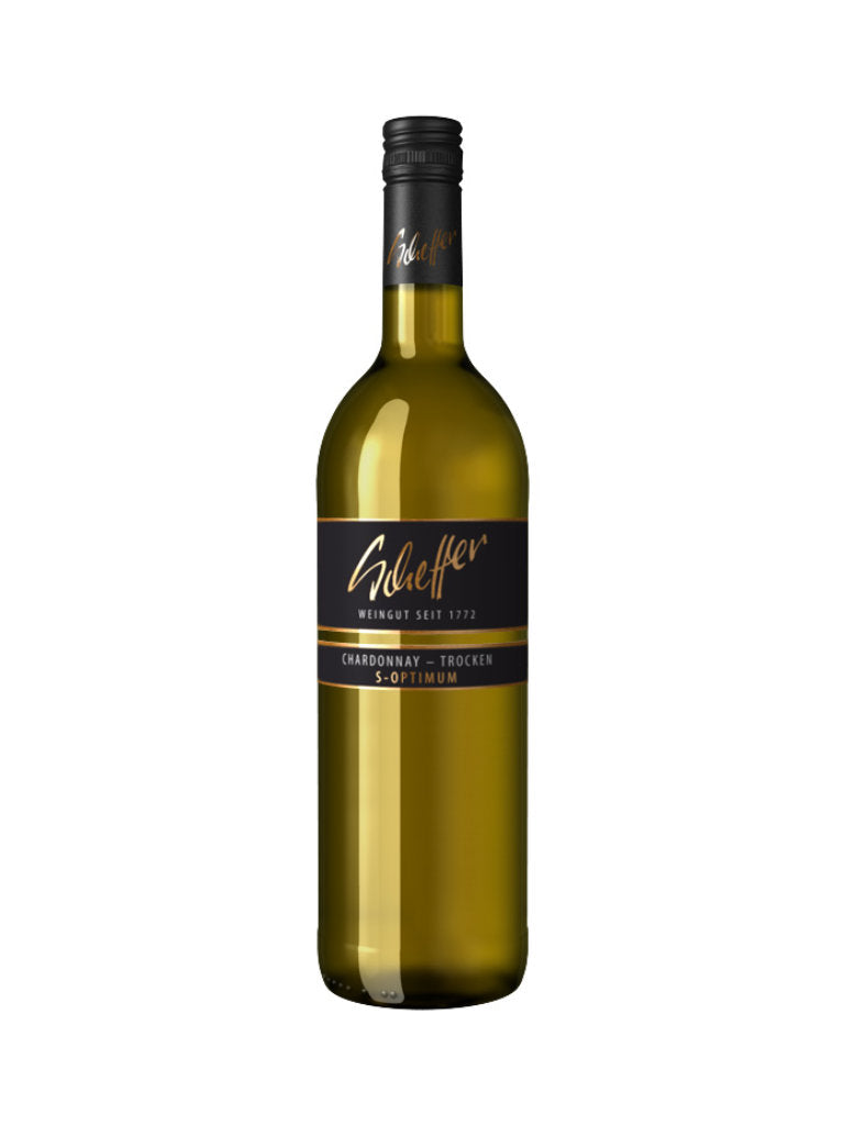 Scheffer Chardonnay Weißwein Trocken Flaschenabbildung