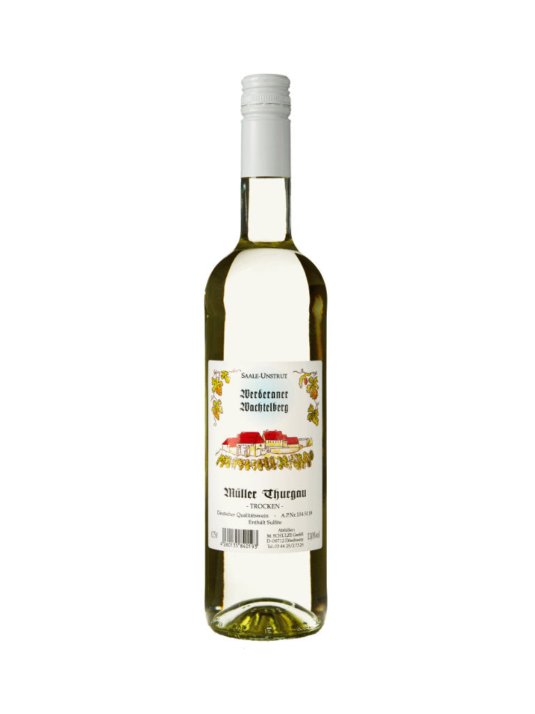 Schulze Bad Kösener Schöne Aussicht Müller-Thurgau Weißwein Trocken Ausgezeichnet