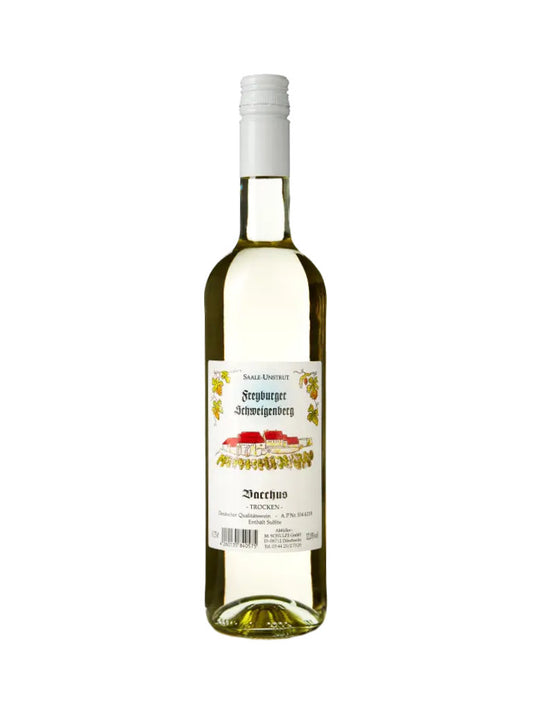 Schulze Freyburger Schweigenberg Bacchus Trocken Weißwein Produktabbildung