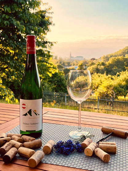 Sonnengold Grüner Veltliner Weißwein trocken Burgenland Österreich Bild 1