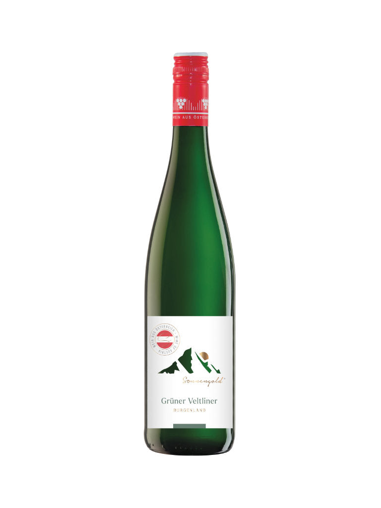 Sonnengold Grüner Veltliner Weißwein trocken Burgenland Österreich