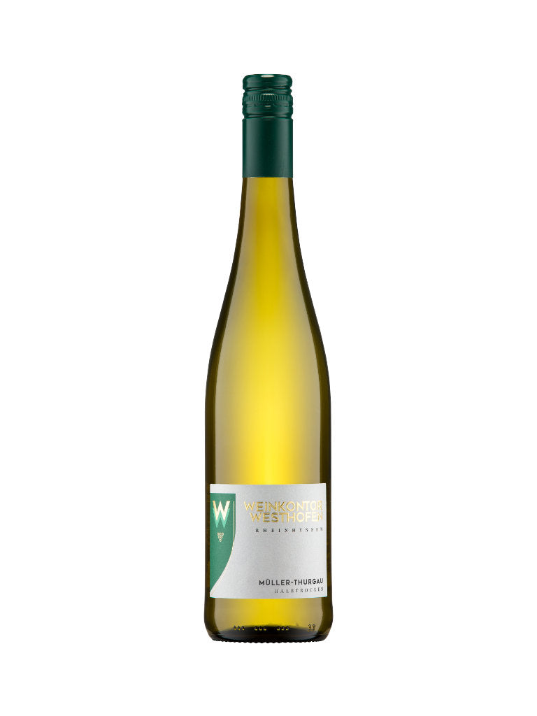 Westhofen Gundersheimer Königstuhl Müller-Thurgau Weißwein Halbtrocken Ausgezeichnet