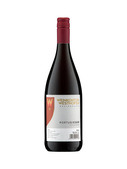 Westhofen Portugieser Rheinhessen Rotwein Trocken 1 Liter