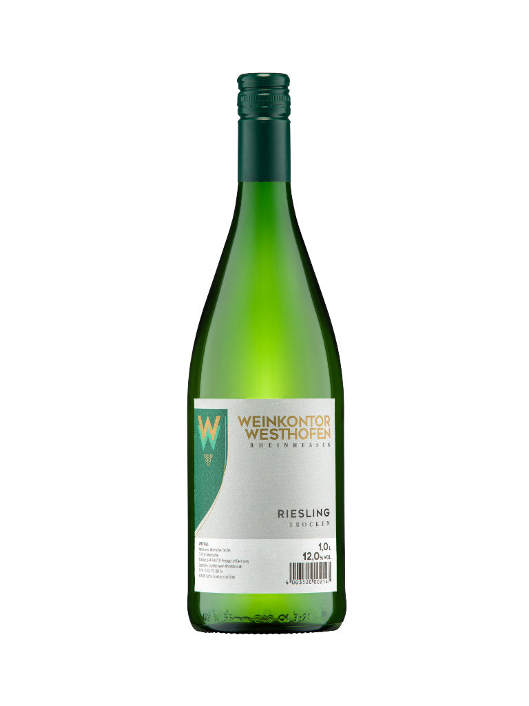 Westhofen Riesling Rheinhessen Weißwein Trocken 1 Liter