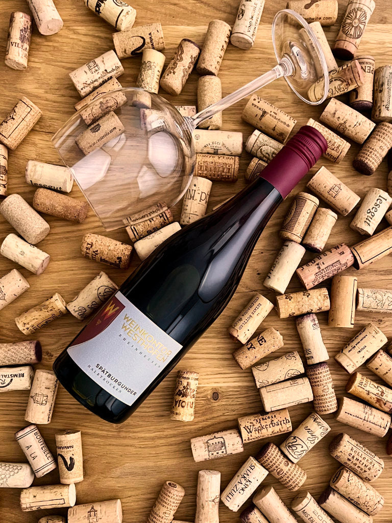 Weinkontor Westhofen Rheinhessen Spätburgunder Rotwein Halbtrocken Deutschland Bild 1