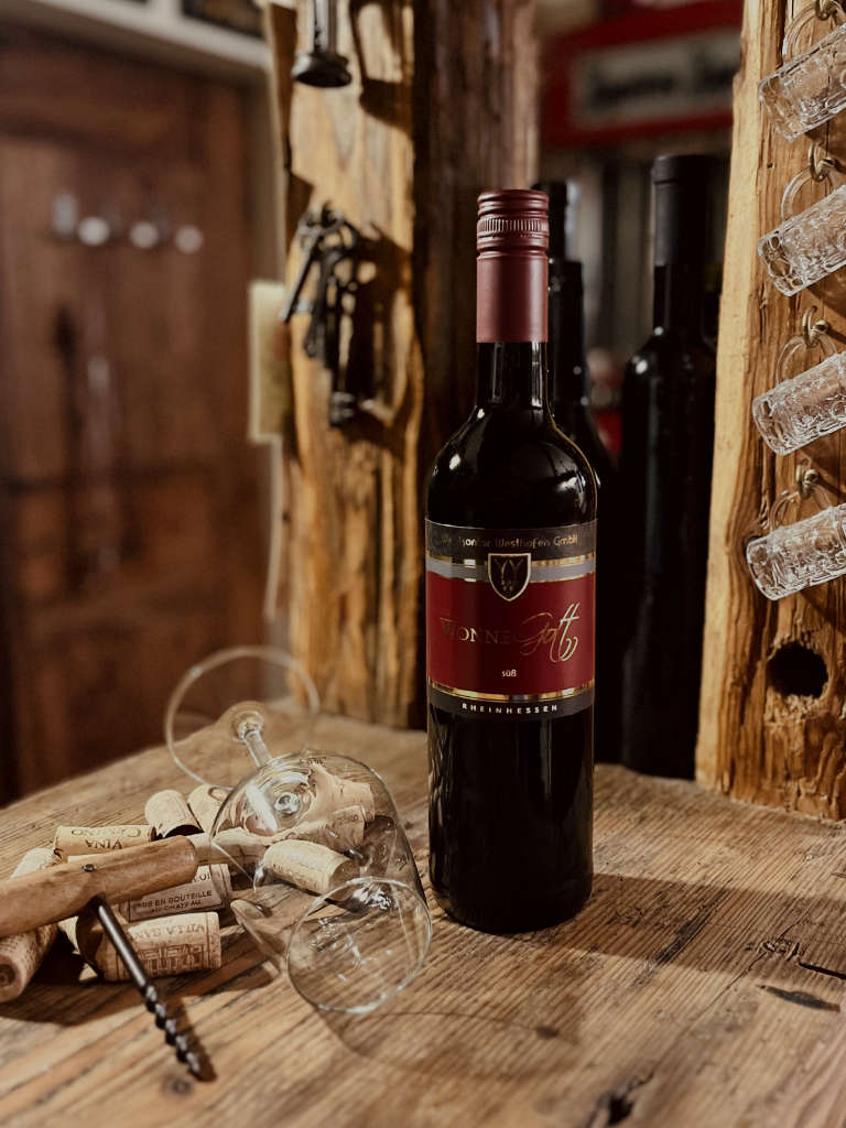 Westhofen Wonnegott Rheinhessen Rotwein Süß Bild 1