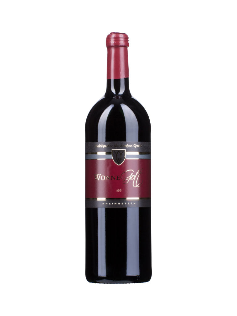 Westhofen Wonnegott Rheinhessen Rotwein Süß 1 Liter