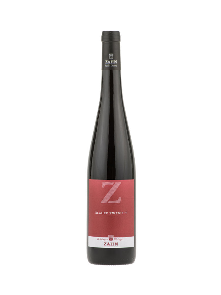 Weingut Zahn Blauer Zweigelt Rotwein Flaschenabbildung
