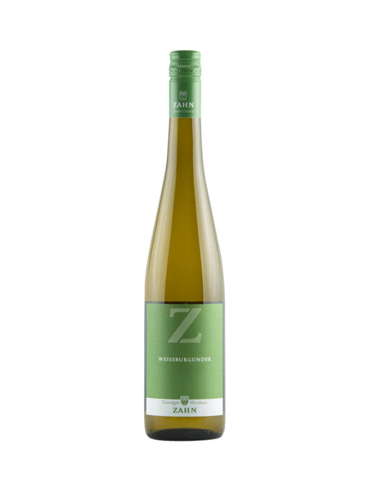 Weingut Zahn Weißburgunder Weißwein Flaschenabbildung